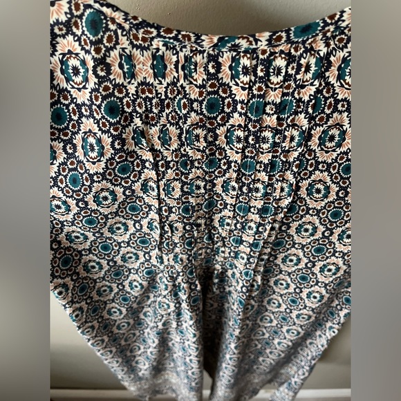 Boho Patterned Relaxed Fit Dress - Picture 2 of 5